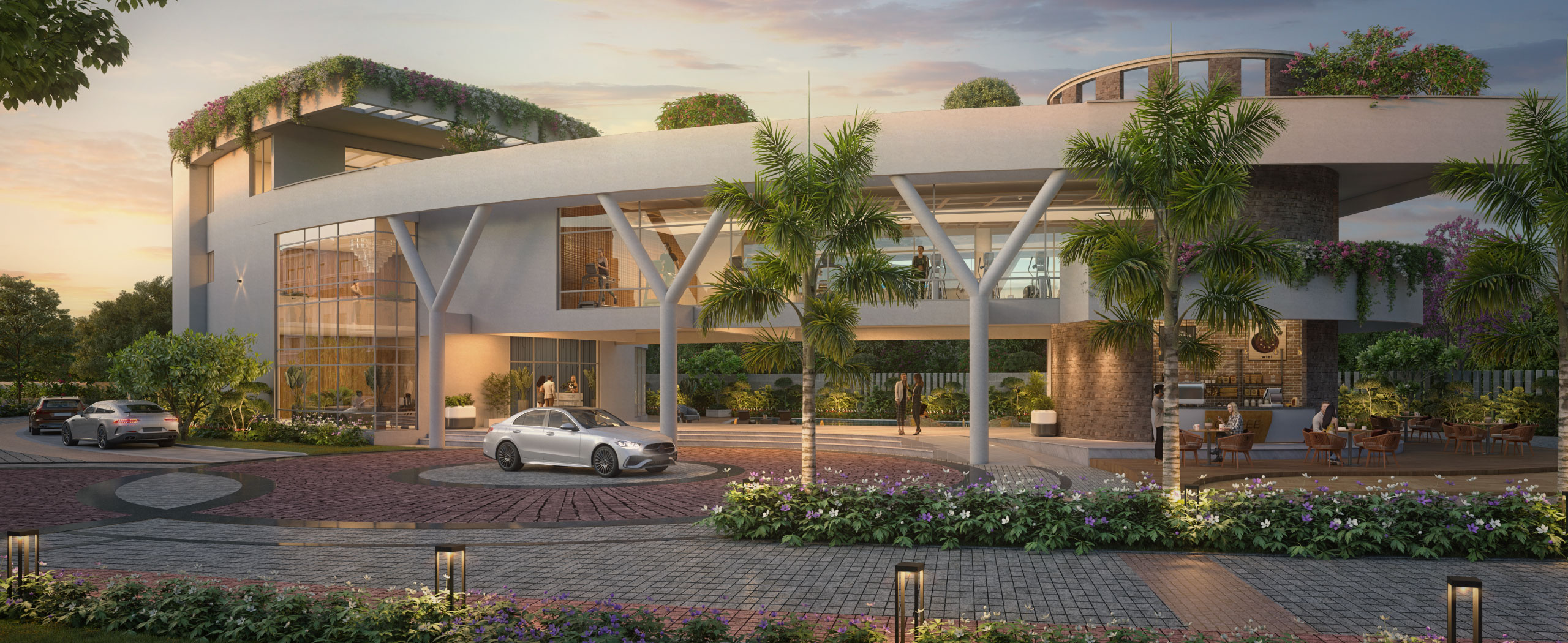 A Wonderful World - Clubhouse view