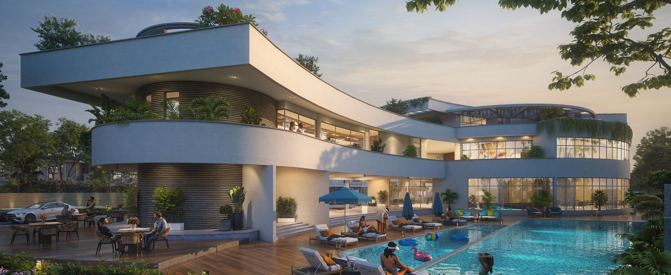 A Wonderful World -swimmingpool